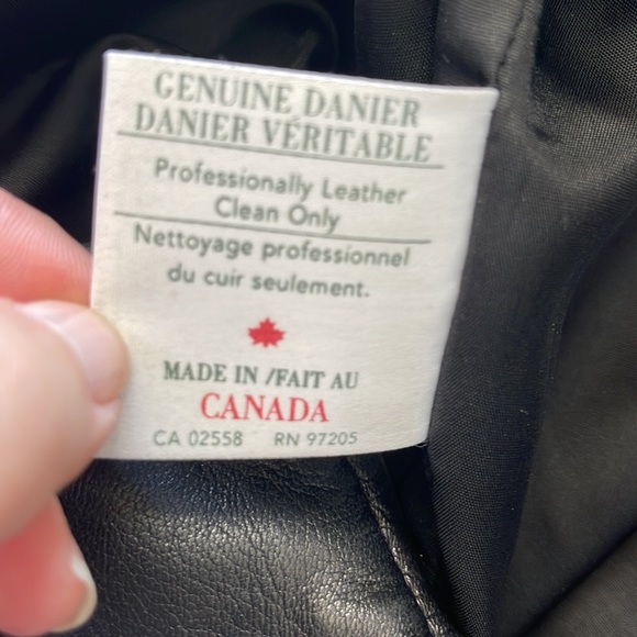 DANIER Black Leather Trousers 8 - Picture 10 of 11